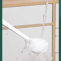 Detachable Long-Handle Silicone Cleaning Brush Set