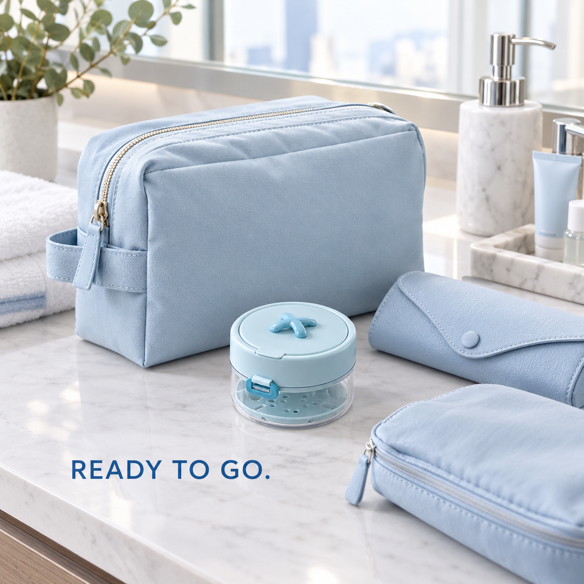 3-in-1 Retainer Cleaning & Storage Case