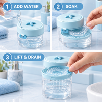 3-in-1 Retainer Cleaning & Storage Case