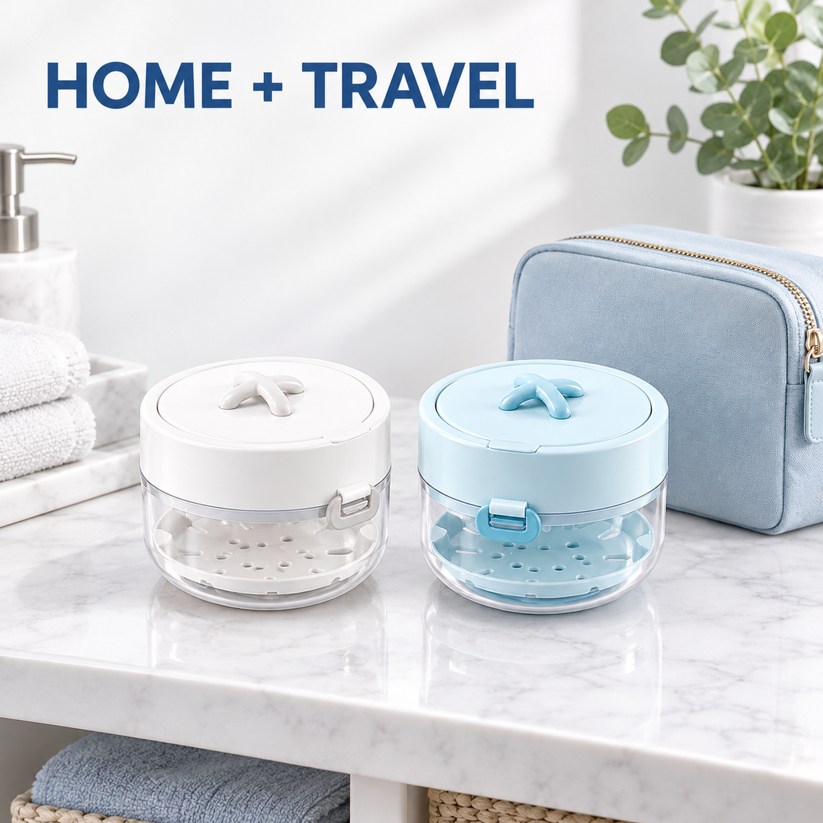3-in-1 Retainer Cleaning & Storage Case