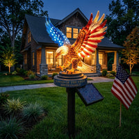 Solar Eagle Outdoor Garden Light