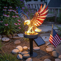 Solar Eagle Outdoor Garden Light