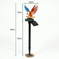 Solar Eagle Outdoor Garden Light