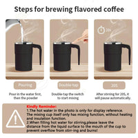 Rechargeable Self-Stirring Coffee Mug