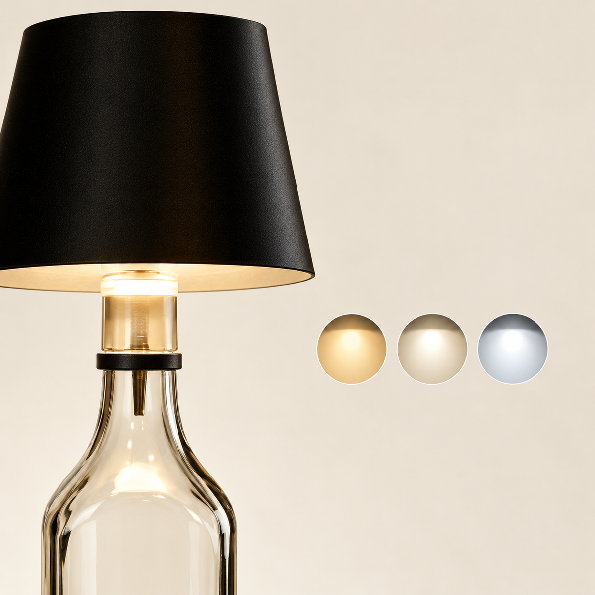 LED Bottle-Insert Decorative Lamp