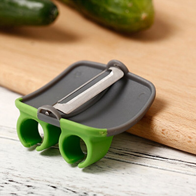 Finger Grip Vegetable Peeler