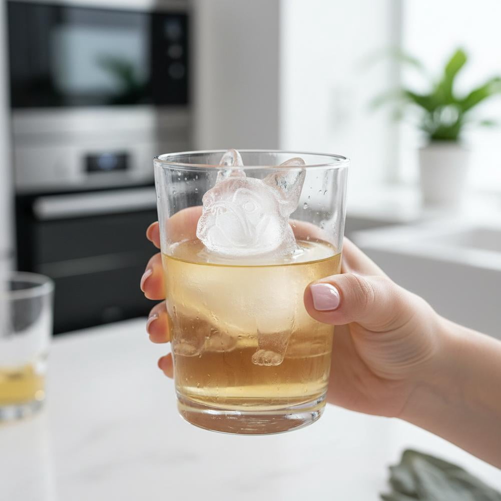 3D Animal Shaped Silicone Ice Cube Mold Tray