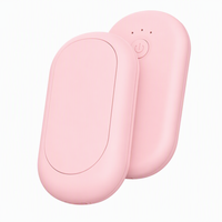 Magnetic Split 2-in-1 Rechargeable Hand Warmer Portable USB Electric Pocket Warmer