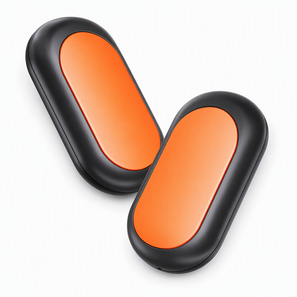 Magnetic Split 2-in-1 Rechargeable Hand Warmer Portable USB Electric Pocket Warmer