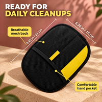 Reusable Pet Hair Remover Mitt Double Sided Fur Cleaning Glove