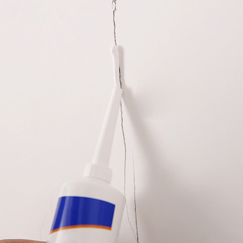 White Wall Repair Paste Mending Agent Kit with Scraper