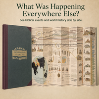 World History Timeline Foldout Chart Book – Hardcover