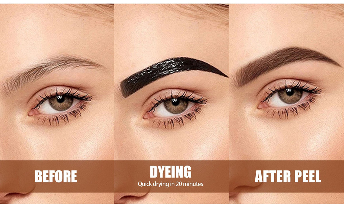 Peel-Off Eyebrow Tint Gel | Waterproof Brow Makeup