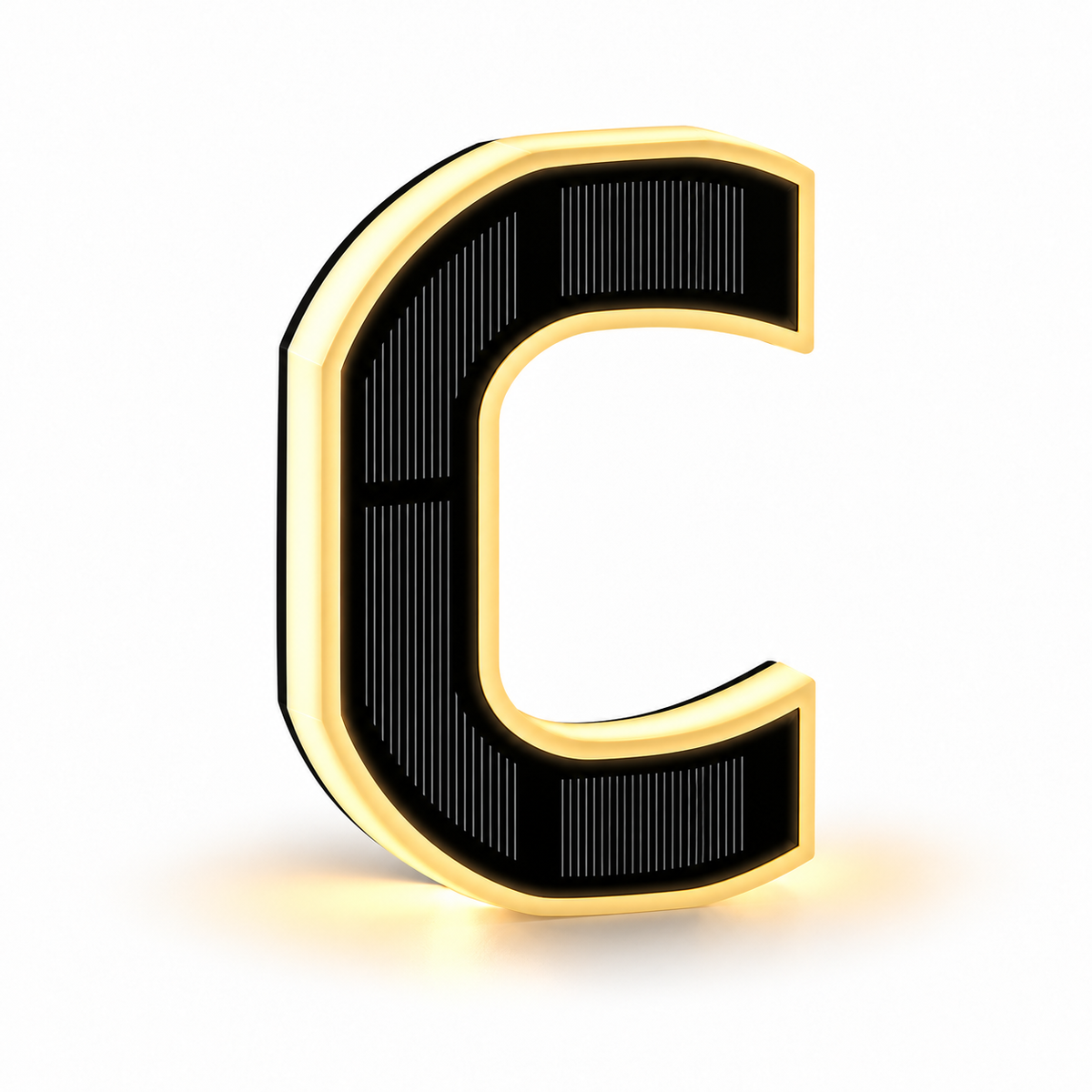 Solar Powered LED House Numbers Light