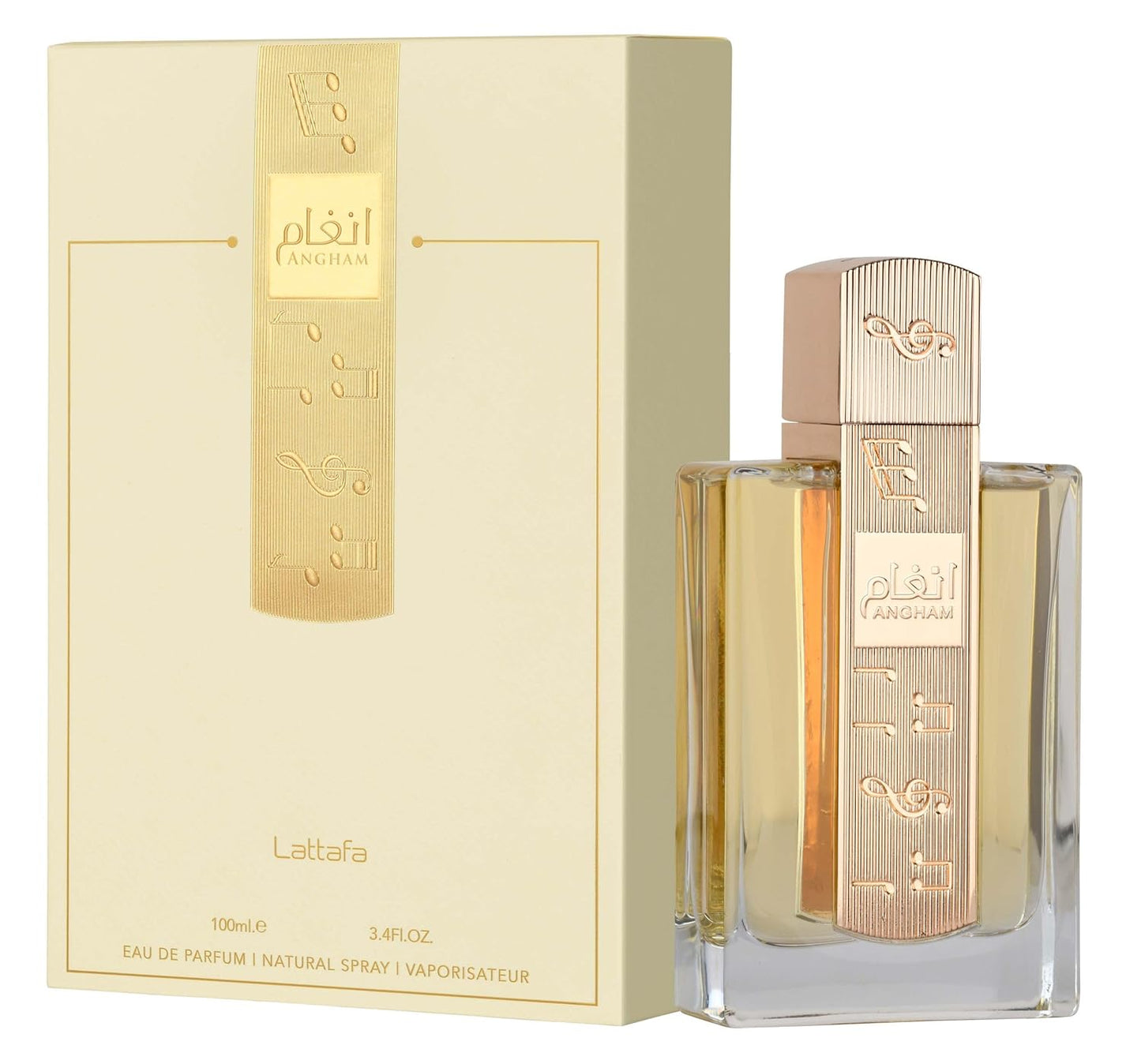 Lattafa Angham Eau de Parfum 100ml | Citrus, Lavender, Vanilla & Amber Long-Lasting Unisex Fragrance