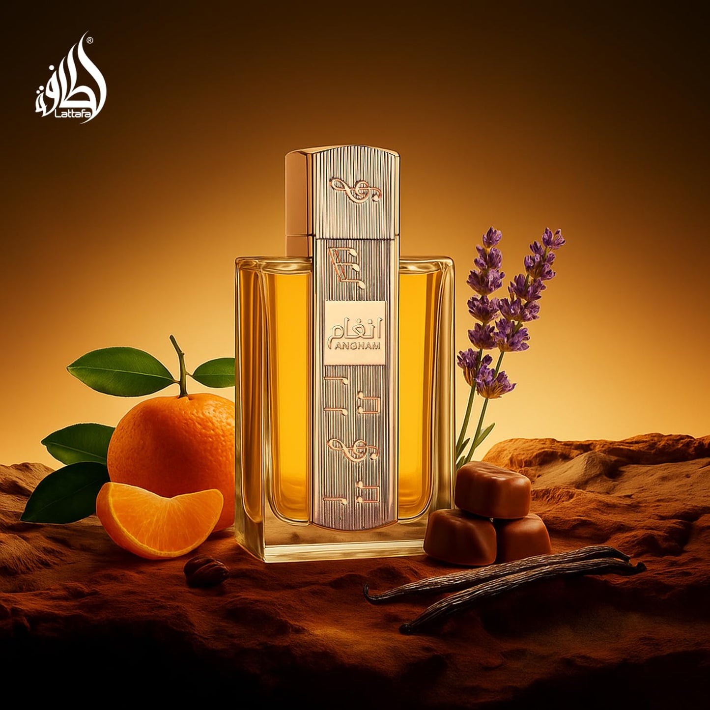 Lattafa Angham Eau de Parfum 100ml | Citrus, Lavender, Vanilla & Amber Long-Lasting Unisex Fragrance