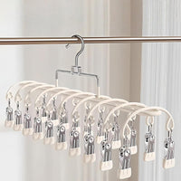 Compact 20-Clip Drying Rack