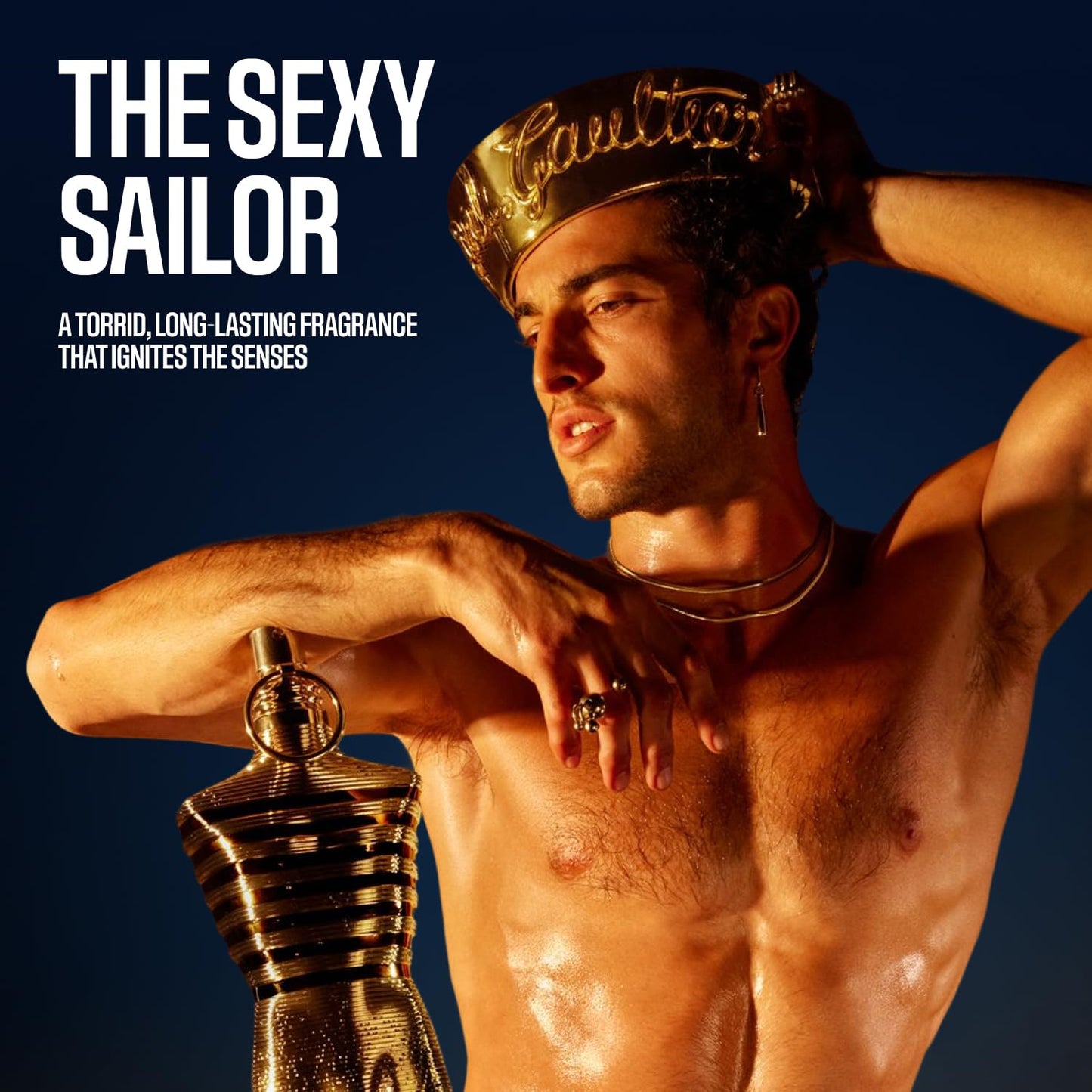 Jean Paul Gaultier Le Male Elixir Parfum 125ml | Woody Aromatic Amber Luxury Cologne for Men