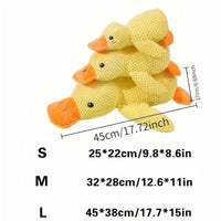 Dog Calming Duck™ – Anxiety Relief Plush Dog Toy with Quacking Sound | 2025 Mellow Ducks Calming Pillow for Indoor Dogs