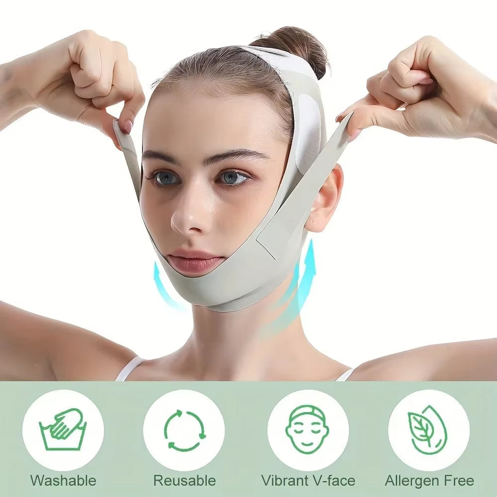 Reusable V-Line Chin & Cheek Face Shaping Strap