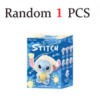 New  Stitch Eat Some Thing before Sleep Series Vinyl Blind Box Bag Pendant Cute Plush Doll Mystery Box Toy Birthday Gifts