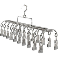 Compact 20-Clip Drying Rack