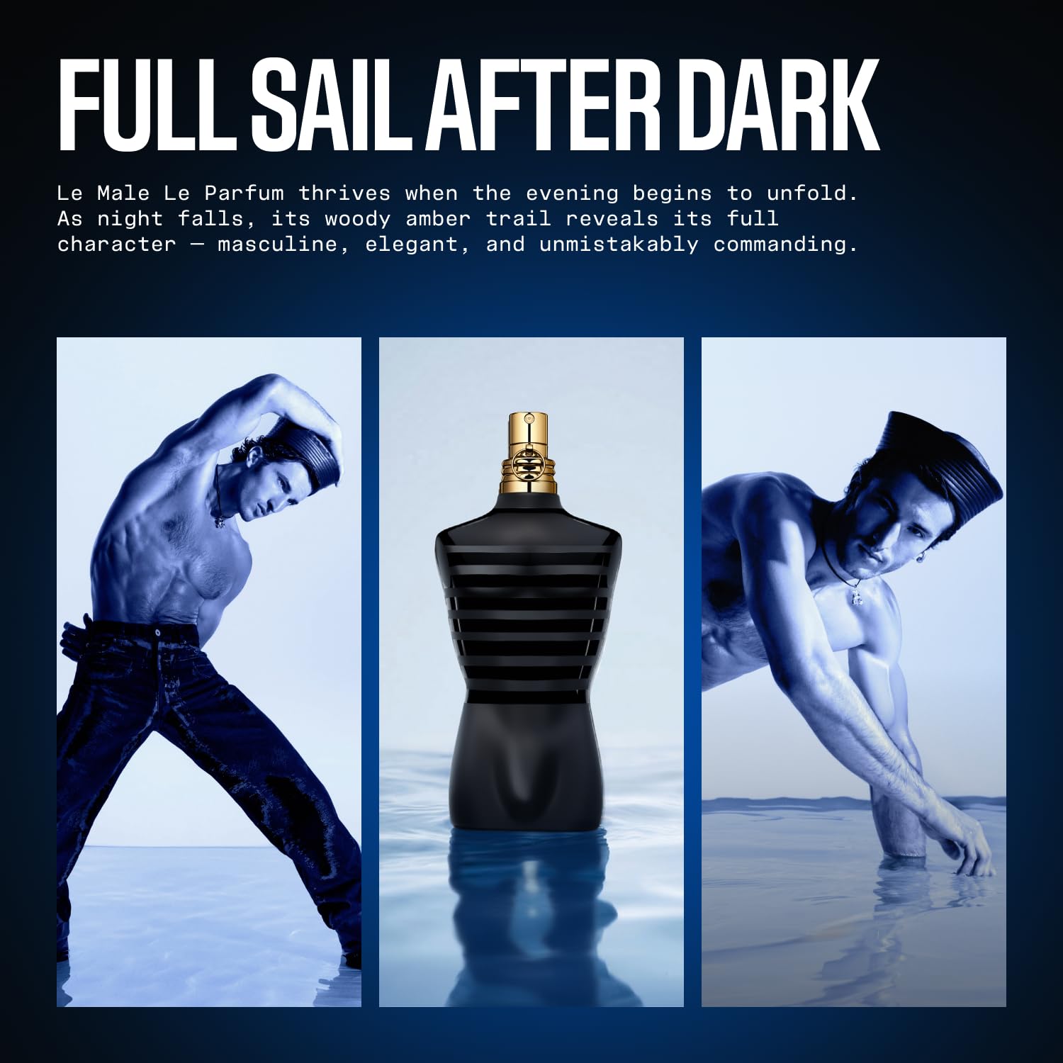 Jean Paul Gaultier Le Male Le Parfum EDP Intense 125ml For Men | Original Designer Fragrance