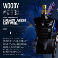Jean Paul Gaultier Le Male Le Parfum EDP Intense 125ml For Men | Original Designer Fragrance