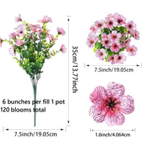 Upgraded High-grade  Material 🌱 Rainproof Lifelike Artificial Flowers With UV-Shield Coating