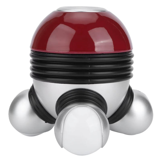 Mini Handheld Vibrating Body Massager with LED Light
