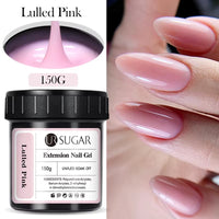 150g UV/LED Hard Nail Extension Builder Gel – Pink/White