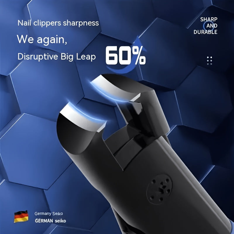 Heavy Duty Toenail Clipper Set, Large Opening For Thick Hard Toenails, Professional Grade, Easy To Grip, Splash Proof, Sharp And Durable Nail Clipper Tool - Classic Style, Without Battery