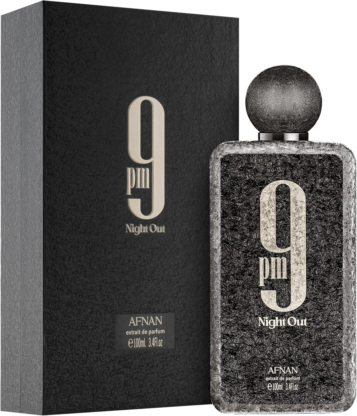 Afnan 9 PM Night Out Extrait de Parfum 100ml | Long Lasting Unisex Luxury Fragrance