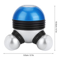Mini Handheld Vibrating Body Massager with LED Light