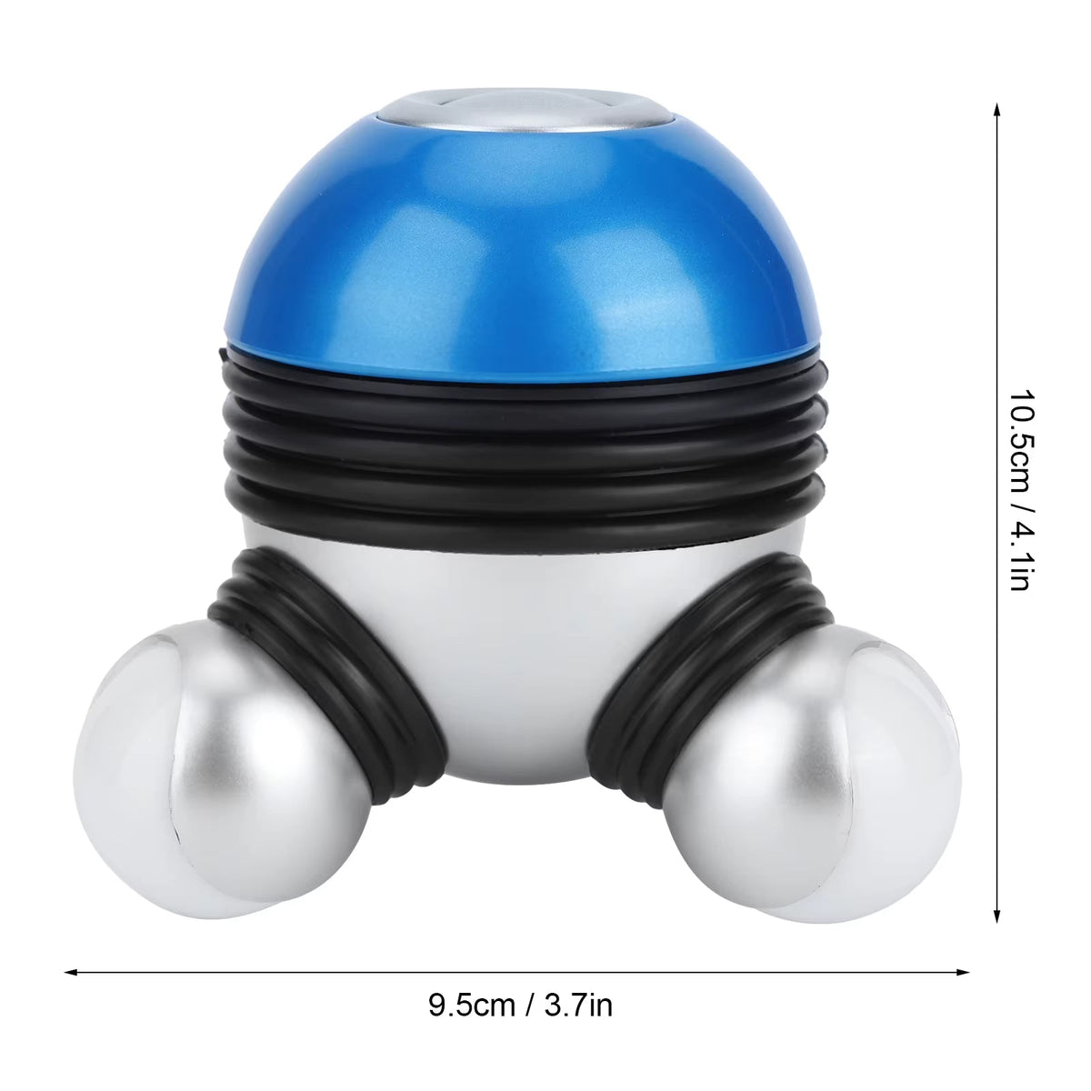 Mini Handheld Vibrating Body Massager with LED Light