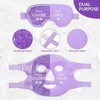 Reusable Hot & Cold Compress Gel Eye Mask