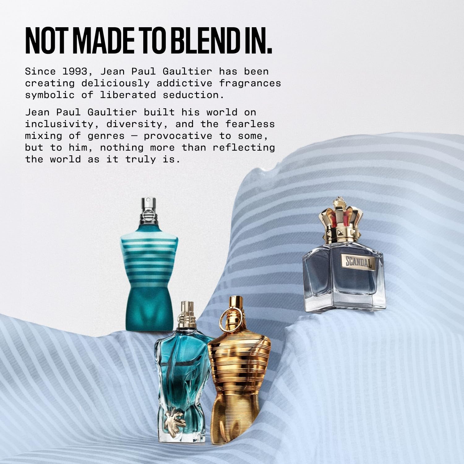 Jean Paul Gaultier Le Male Elixir Parfum 125ml | Woody Aromatic Amber Luxury Cologne for Men