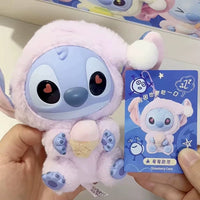 New  Stitch Eat Some Thing before Sleep Series Vinyl Blind Box Bag Pendant Cute Plush Doll Mystery Box Toy Birthday Gifts