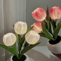 LED Tulip Flower Lamp – Aesthetic Night Light for Bedroom | Perfect Gift Idea