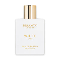 BellaVita Luxury White Oud Eau de Parfum | 100 ml (100ml) | Perfume for Men and Women | Fruity Artemisia product image