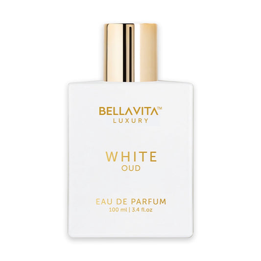 BellaVita Luxury White Oud Eau de Parfum | 100 ml (100ml) | Perfume for Men and Women | Fruity Artemisia product image