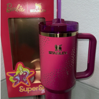 Barbie x Stanley 70’s SUPERSTAR Tumbler 40 oz Quencher Limited Edition