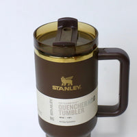 Mocha Brown 40oz Stainless Steel Stanley Tumbler | Hot & Cold Travel Mug – Imperial Nest
