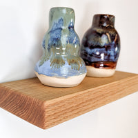Thick Mahogany Floating Shelf in 6" to 10" lengths