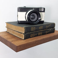Thin Mahogany Floating Shelf in 6" to 36" lengths