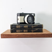 Thin Mahogany Floating Shelf in 6" to 36" lengths