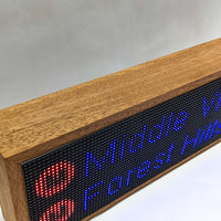 NYC Realtime Subway Clock