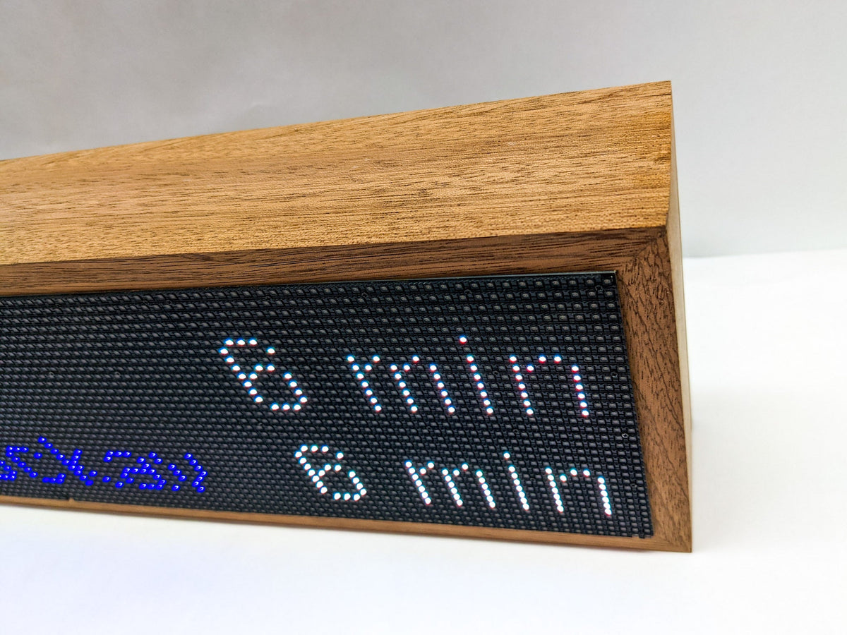 NYC Realtime Subway Clock