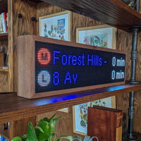 NYC Realtime Subway Clock