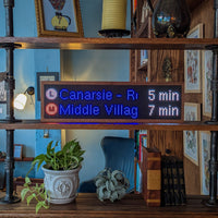 NYC Realtime Subway Clock